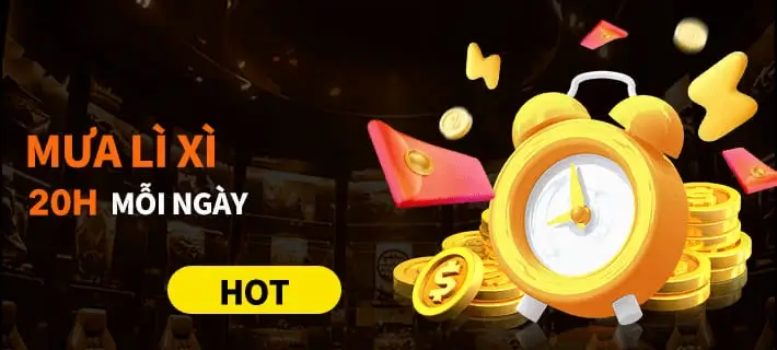 B888now Cơn mưa lì xì phát thưởng vào 20h mỗi ngày